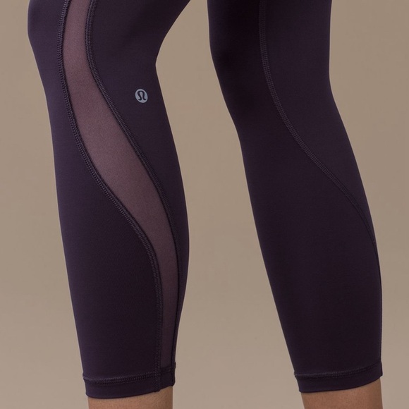 Lululemon Invigorate 7/8 Tight (25") Black Currant Size 4 - Picture 5 of 10